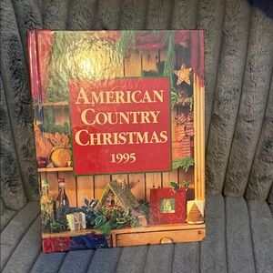 American Country Christmas 1995 Hardcover Book pages in excellent condition